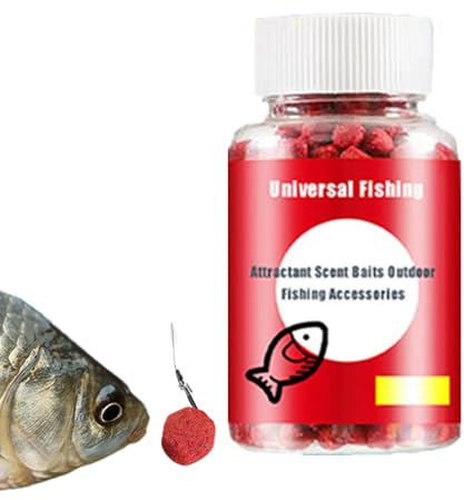 Universal Lockstoff Angeln, Karpfen Futter Frisch und Feucht, Duftköder Outdoor Angelfutter Zubehör, Magic Baits Groundbait Grundfutter Angelfutter Für Alle Verschiedene Sorten Süßwasserfische (1PC)