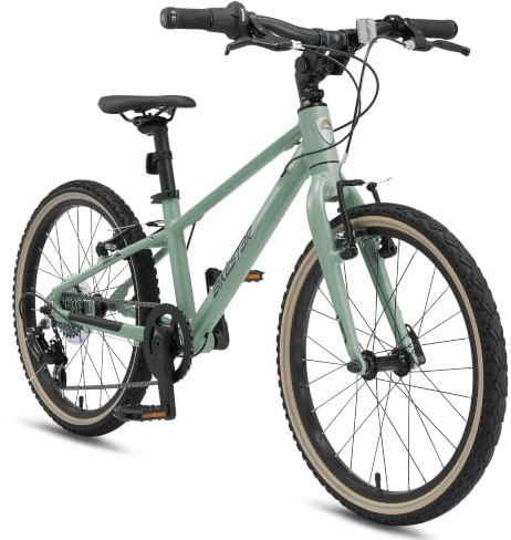 BIKESTAR Leichtgewicht 8 kg Kinder Fahrrad Aluminium ab 6 Jahre | 20 Zoll 7 Gang Shimano Schaltung Ultra Leicht