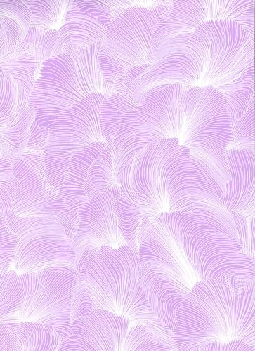 ARKRAFT Geschenkpapier Set 5 Bögen Format 90 x 65 cm FSC Papier plastikfreie Verpackung Design Welle lila (156E)