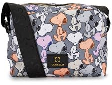 CODELLO Peanuts Umhängetasche Snoopy ALL OVER Print