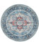 Georgia Oriental Teppich - Blau/Mehrfarbig Teppich Ø 160 Orientteppich, Rund