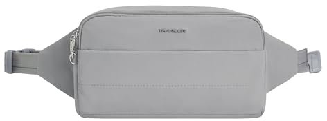 Travelon Uni Theft Belt Bag Anti-Diebstahl Roam XL Gürteltasche, Gletscher