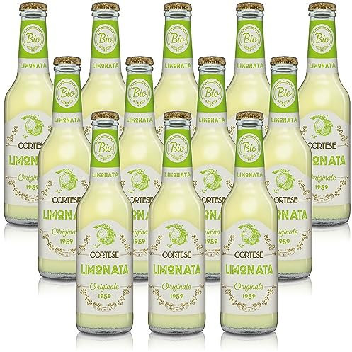 Limonada Cortese - Bibita alcohólica 12 botellas de 27,5 cl. Original 1959