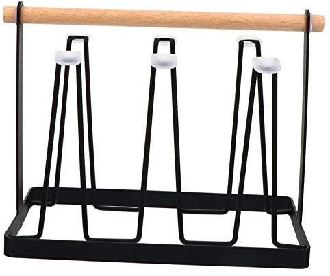 Hoement 1stück Tisch Abtropfgestell Für Gläser Förmiger Wasserbecher Und Einfach Zu Reinigen Aufbewahrung Und Trocknung Von Und Gläsern