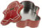 VICASKY Gingerbread Man Tin Box Christmas Cookie Boxes Biscuits Chocolate Cookie Jars Christmas Candy Jars with Lids Christmas Containers Christmas Cookie Jar Tinplate