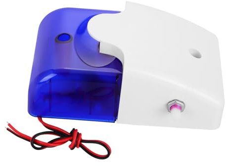 VILLCASE Diebstahlschutz Und Blinklicht 12v Mit Einstellbarer Lautstärke Sicherheitsalarm Für Außenbereich Und Gewerbe