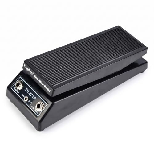 FAUOSWUK Wah Pedal Guitar Guitar Wah Pedal Wah Effekt Pedal mit Klassischem Wah-Effekt & fuß Gesteuerter On/Off-Taste für Band-DJ und Gitarren Spieler pedal wua wua guitarra nan