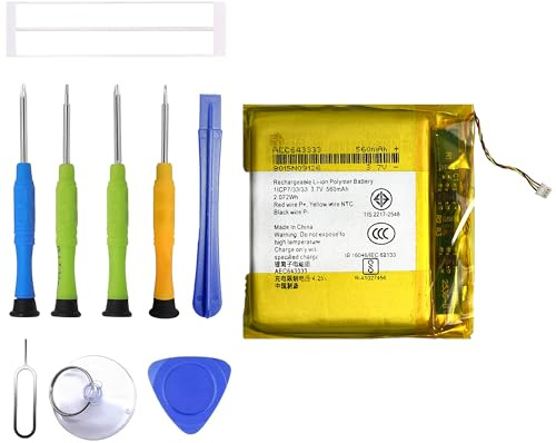 ERYNK AEC643333 Replacement Battery Compatible with Beats Studio 2.0 3.0 Bluetooth Headphones Wireless Headset Replacement Battery with Tool Kit