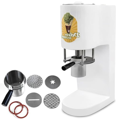 Heladera eléctrica con moldes intercambiables para tiendas de postres