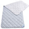 RIBECO Germany Matratzenauflage Top Cool – 2-in-1 ganzjährige Matratzenauflage – Topper mit kühlender Microfaser und wärmender Flanell-Qualität, allergikerfreundlich, Made in Germany (90 x 200 cm)