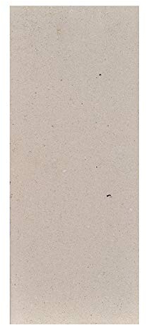 FIREFIX Pierre réfractaire (moulée) 2046 2052 - Épaisseur : 30 mm - Dimensions : 400 x 160 mm - Jaune