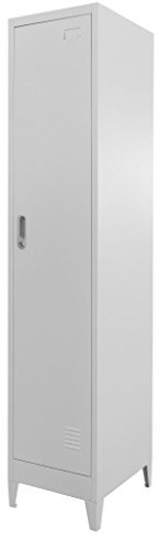 Festnight Armoire à Casiers en Acier Armoire de Bureau 38 x 45 x 180 cm