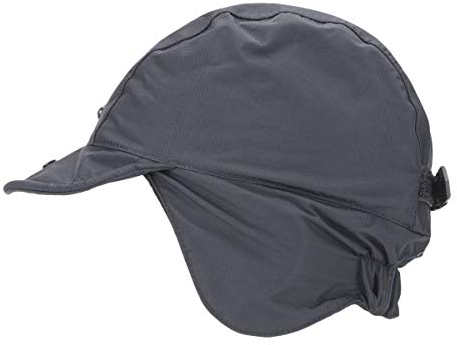 SEALSKINZ | Kirstead | Waterproof Extreme Cold Weather Hat | Fleece Lined | for Outdoor Adventure | Protects Against Wind & Rain Black