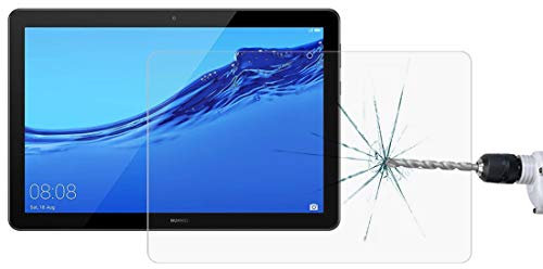 Replacement Screen Film, 0.26mm Ultra-thin 9H Surface Hardness Explosion-proof Tablet PC Clear Transparent Front Tempered Glass Film Screen Protector for Huawei MediaPad T5 10.1 inch