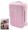 Salvadanaio Creativo Mini risparmio - Moderno Custodia Decorazione Desktop, Simulazione Custodia in Plastica ABS, Simpatico Trolley Scatola da Viaggio, 16x10.5x7cm (1pz Rosa)