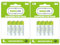 Battery Life AAA Rechargeable Batteries (8 pack) 750mAh Ni-MH 1.2v Household UK Brand