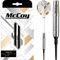 McCoy Darts D6094 Shark | Premium 90% Wolfram Soft Tip Darts Set | Silber 20g