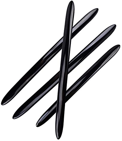 Feegow Autotürgriff-Abdeckung für BMW 5er F10 F18 F11 2011–2017, Edelstahl, Schwarz, 4 Count