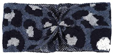 Zwillingsherz Stirnband mit Kaschmir - Hochwertiges Strick-Kopfband für Damen Frauen Mädchen - Kaschmir - Ohrenschutz - Haarband - warm weich und luftig für Frühjahr Herbst und Winter - jns