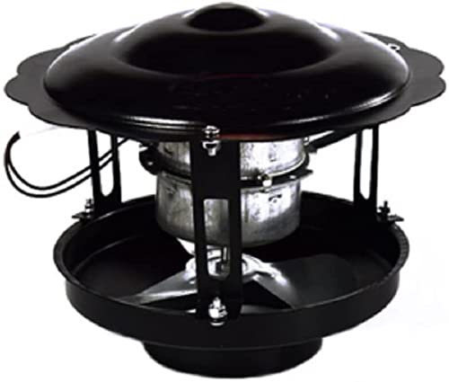 CNPRAZ Household Exhaust Smoke hine Chimney Fan Extractor Blower Dust Chimney Induced Draft Fan Home Cottage Cottage Stove Fireplace Exhaust Smoke Fan 50W/60W/100W,Caliber 90mm