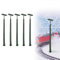 5 Stück Modelleisenbahn-Lichter, Gitter-Mast-Lichtlehre H0 Lichtlayout Modellbau