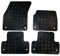 Lot de Tapis de Voiture en Caoutchouc compatibles/de Remplacement pour Peugeot 406 Coupé (années 1996–2003) Tapis sur Mesure, très résistants, imperméables, antidérapants