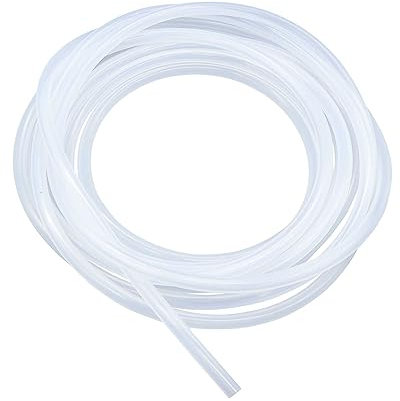 Silikonschlauch 3mm ID x 5mm OD 5 Meter Länge, LAVMHAB Lebensmitteltaugliche Schläuche Flexibler Schlauch Klar Wasser Luft Rohre für die Pumpe übertragen