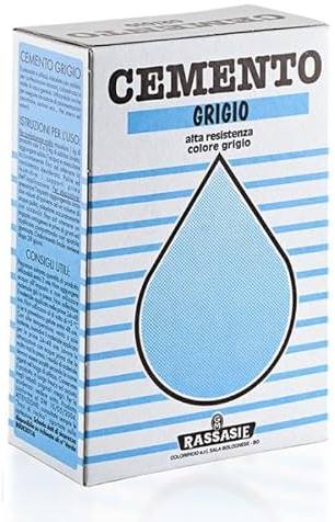 La zappa Cemento Grigio in polvere per riparazioni e resistente all'acqua (1 Kg)