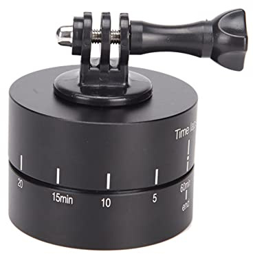 Telecamere d'azione Nuovo arrivo Time Lapse a 360 gradi Ruota automaticamente la fotocamera Treppiede Base testa di treppiede 360 Timelapse rotante for fotocamera SLR for Molteplici modalità di scat