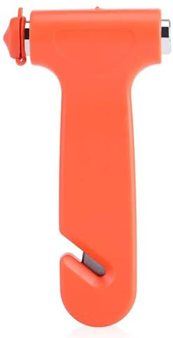 ZEACCT 1 Marteau de Sécurité Multifonctionnel pour Automobile, Marteau de Sécurité 2 en 1, Marteaux de Secours pour Voiture, Brise-Verre Portable, pour Les Situations Dangereuses