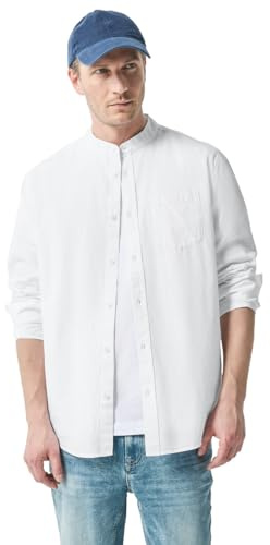 Street One MEN Herren Stehkragen Hemd