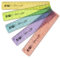 Ashton and Wright Lineale 15 cm, bruchsicher, 5 Stück, Glitzer