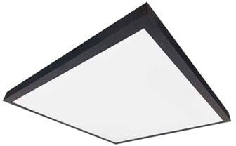 Panneau de surface LED Borma 60x60cm 40W 4200K Noir