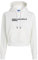 Karl Lagerfeld Jeans Regular Logo Hoodie Sweat-Shirt à Capuche, Blanc, L Femme