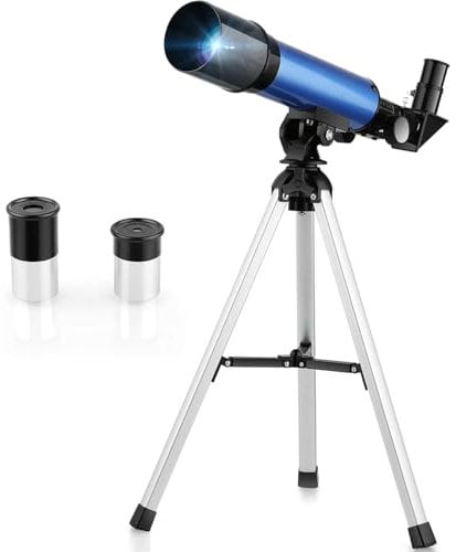 Télescope pour Enfants F36050M Télescope Réfracteur pour Débutants et Enfants, Cadeau de Noël et d'anniversaire