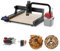 Twotrees TTC 450 CNC Fräsmaschine, CNC Holzfräser mit M1 Staubabsaugung, mit Vierte Achse, Graviermaschine zum Gravieren von Holz, Acryl, MDF, PCB-Kunststoffen
