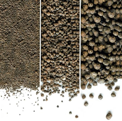 Hydroponic Clay Pebbles Growing Media, 3 Sizes (1-4mm, 4-8mm, 8-16mm), Expanded Clay Aggregate (5 Liters (4MM-8MM))