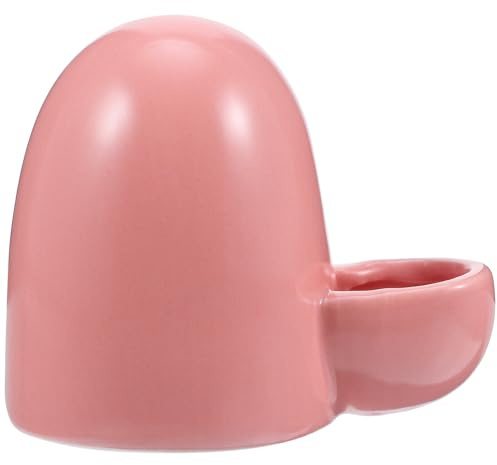 FIXOSHEE Dispensador De Agua para Hámster Mini Dispensador De Agua para Mascotas Cerámica Mini Tamaño Uso Jaulas para Animales Pequeños