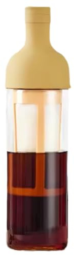 Osmond Bottle Cold Brew Fruit Tea Kettle 1000ml Cold Brew Coffee Pot Made of High Borosilicate Glass for Household for Home Use Beige