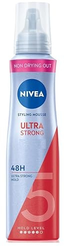 12er Pack - Nivea Styling Haarschaum, Halt 5 – Ultra Strong - 150ml