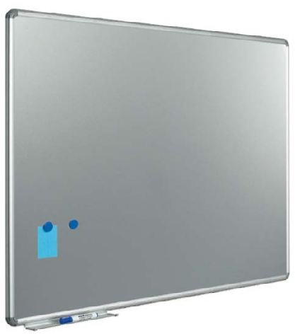 Whiteboard Grau - magnetisch- modern - 45x60cm