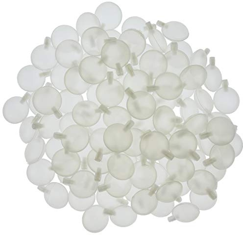 Zelerdo 100 Pack 35mm Toy Squeakers Fit Repair Dog Pet Toys Noise Maker Insert Replacement