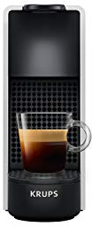 Krups Nespresso XN110E Essenza Mini machine à café compacte avec pompe 19 bar Argenté (1260 W, arrêt automatique