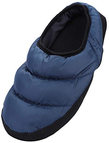ITODA Unisex Donna Uomo pantofole al coperto, calde invernali Morbido Ciabatte impermeabili antiscivolo Scarpe, Blu, 38 EU