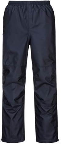 Portwest S556 Sz Vanquish Hose Verstärkter Knieschutz Verschweißte Nähte | Schwarz, L, EN 343 Klasse 3:3, Abriebfestes Oxford-Polyester, Baumwolle, 5 Taschen, Wasserdicht