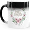 MoonWorks® Zaubertasse Farbwechsel Tasse Blumige Schimpfworte Blumen lustige Bürotasse Geschenk Gag Beleidigungen Maul Halten weiß Magic-Tasse