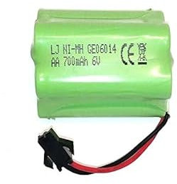Bateria Recargable Ni-Mh 6V. 700Mah. Nincoracers Aquabound.