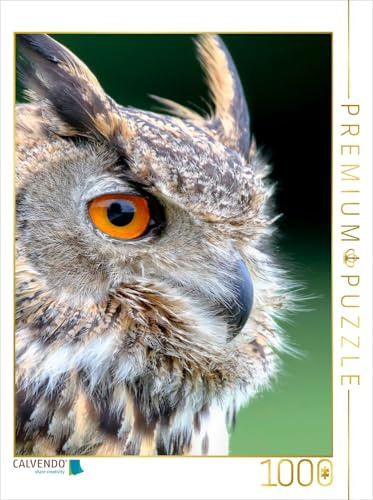 CALVENDO Puzzle Eule | 1000 Teile Lege-Größe 48 x 64 cm Foto-Puzzle für glückliche Stunden