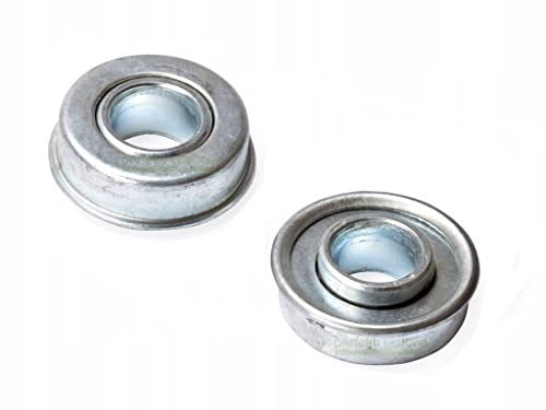 perfektGarten 2 X 28.6 mm x 12.7 mm universal lawnmower wheel bearings compatible with AL-KO MTD Brast Einhell Scheppach