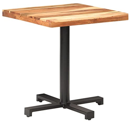 Möbeltisch Bistrotisch eckig 70x70x75 cm Akazienholz massiv Tische